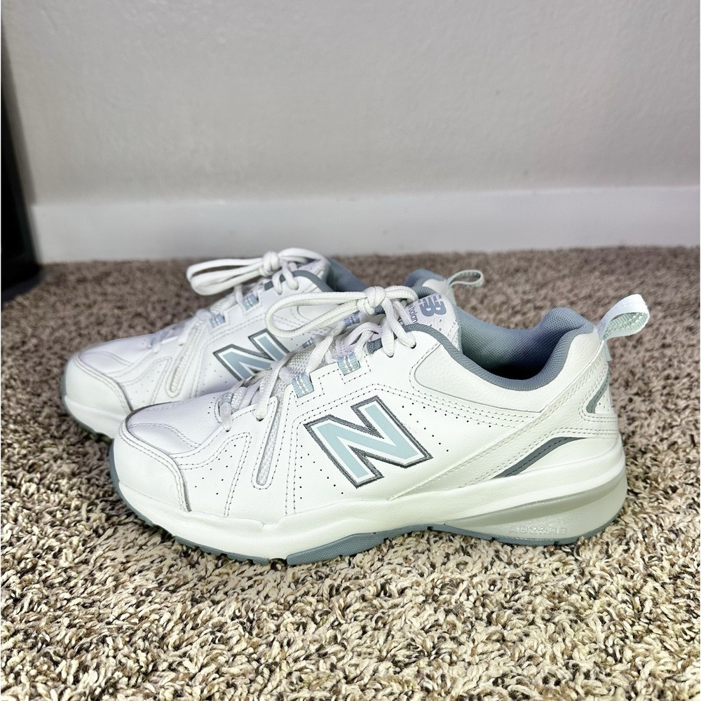 New Balance 608 Womens Size 8.5 White WX608WB5 Shoes Sneakers Comfort